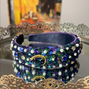 Colorful Gemstone Beaded Headband